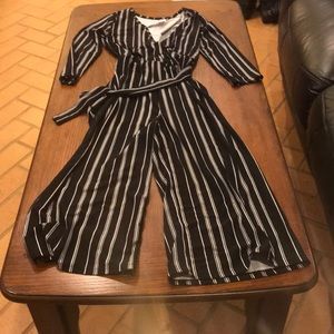 Black and White Jumpsuit